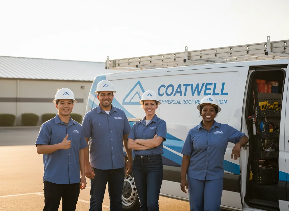 Commercial roof coating company in Lakeside, OR